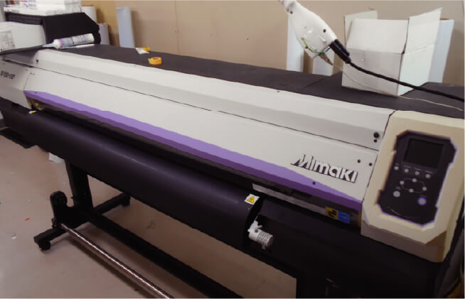 大判インクジェットプリンター (MIMAKI JV150-130 8色インク